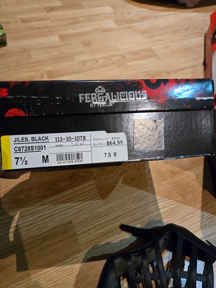 Ferglicious Jiles Black Heels - Size 7.5 image indicator(3)