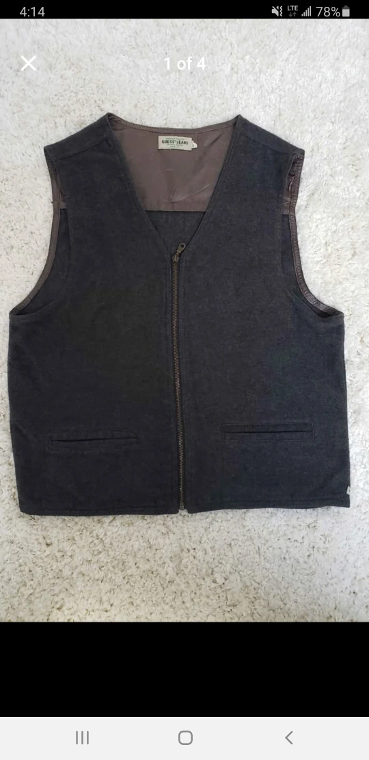 Guess Jeans Vest - Size M - photo 4