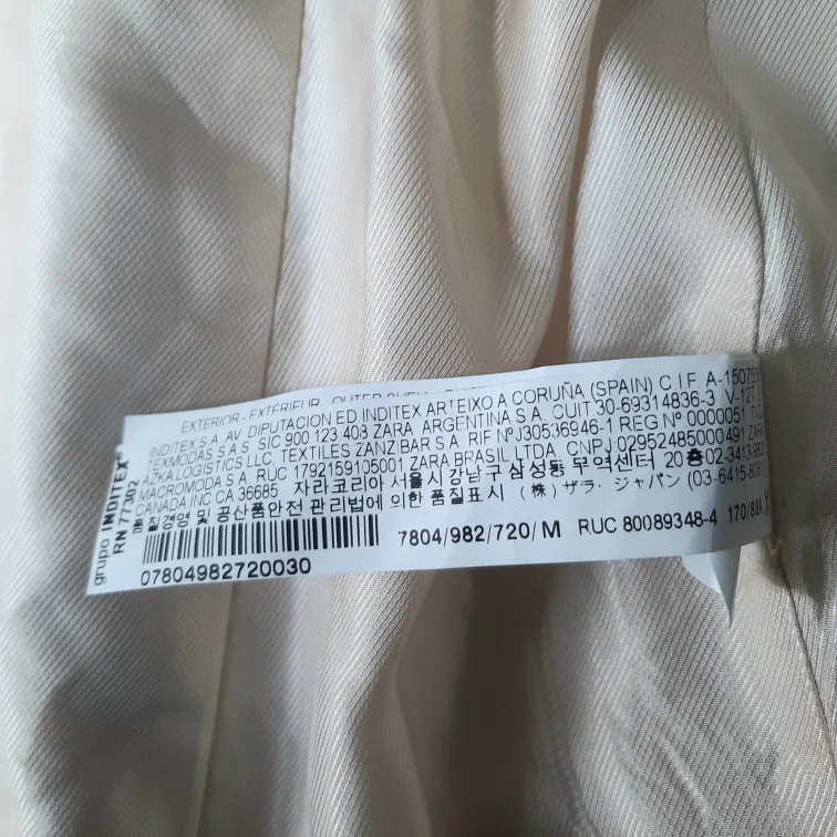 Zara Basic Collection Blazer - Size M image indicator(10)