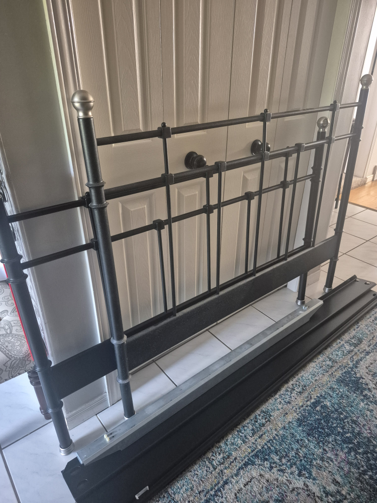 Metal Bed Frame - Black