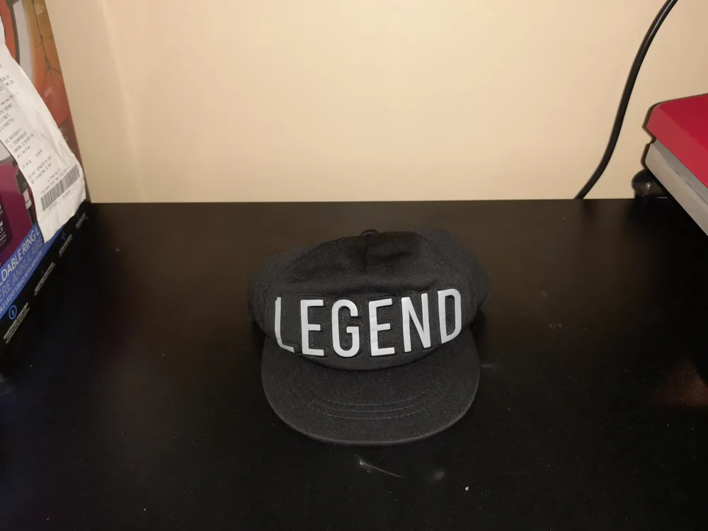 Legend Black Baseball Cap thumbnail