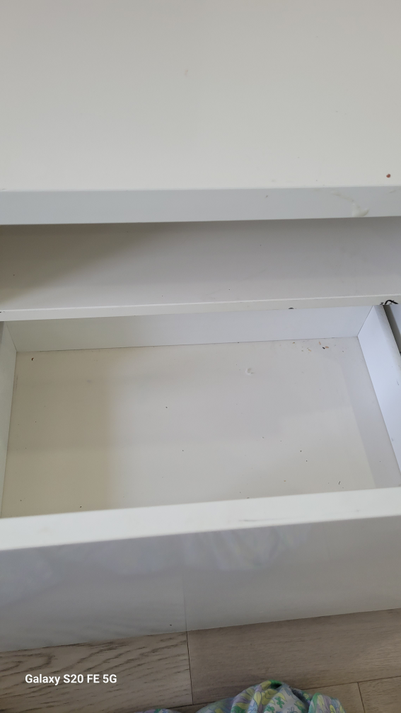 White TV Stand - photo 4