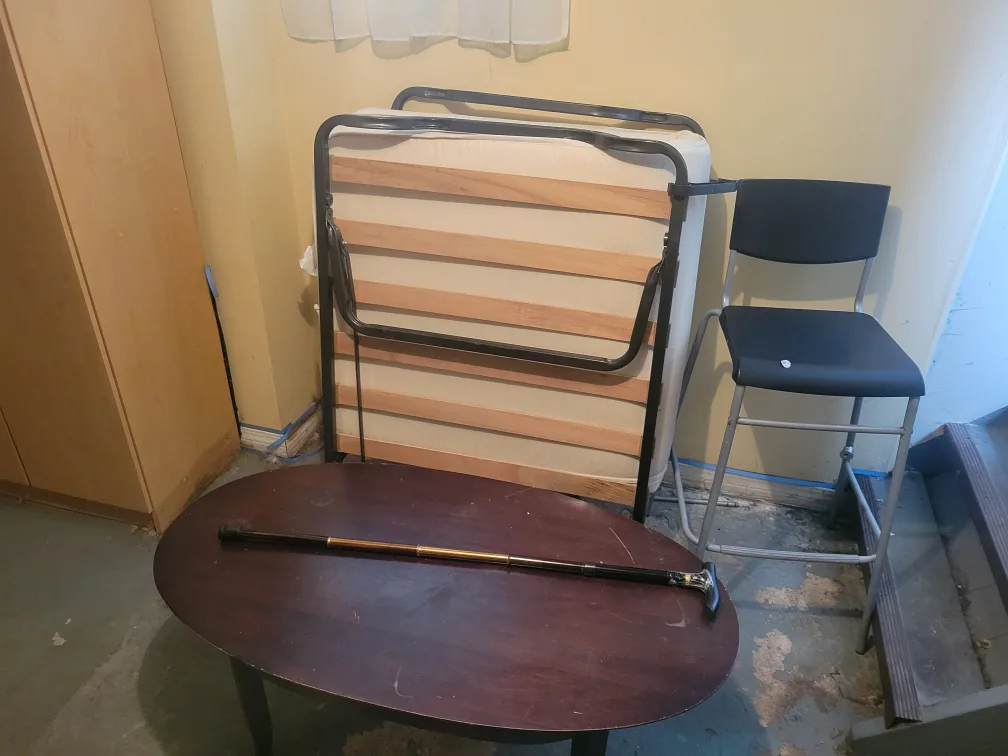 Folding Bed Frame & Chair thumbnail