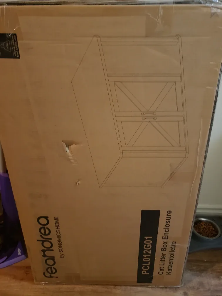 New Feandrea Cat Litter Box Enclosure image indicator(4)