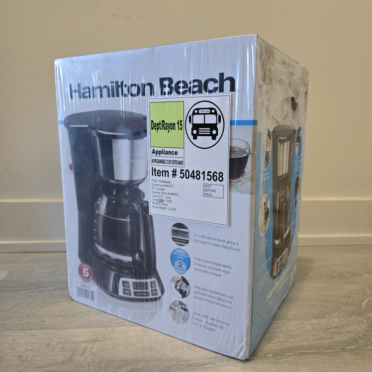 *NEW* Hamilton Beach Coffee Maker
