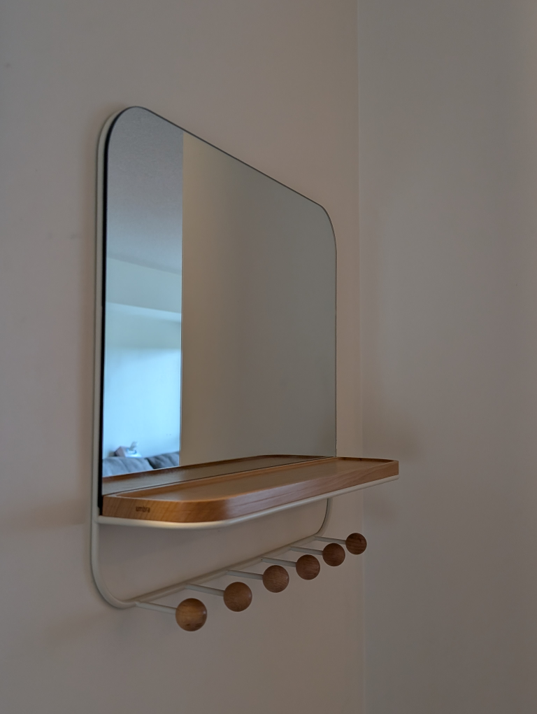 Umbra Estique Mirror with Hooks - photo 2