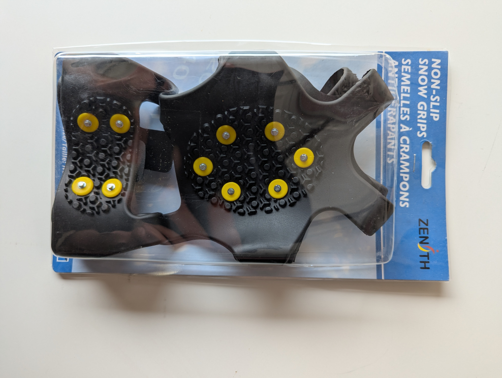 Zenith Non-Slip Snow Grips - Size M (Sizes 5-8 US) - NEW