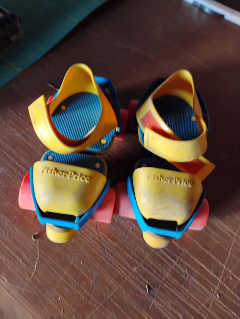 vintage kidsFisher-Price Roller Skates adjustable - photo 2