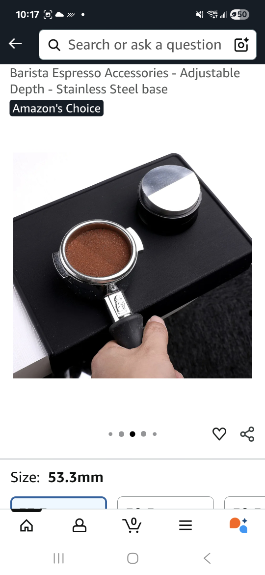 Normcore Espresso Tamper - 53.3mm - photo 2