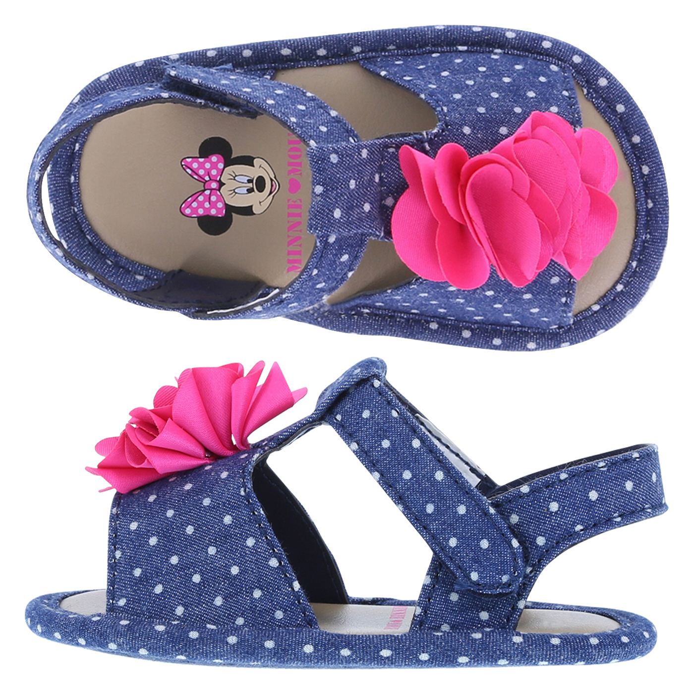 Disney Girls Minnie Mouse Infant Sandals