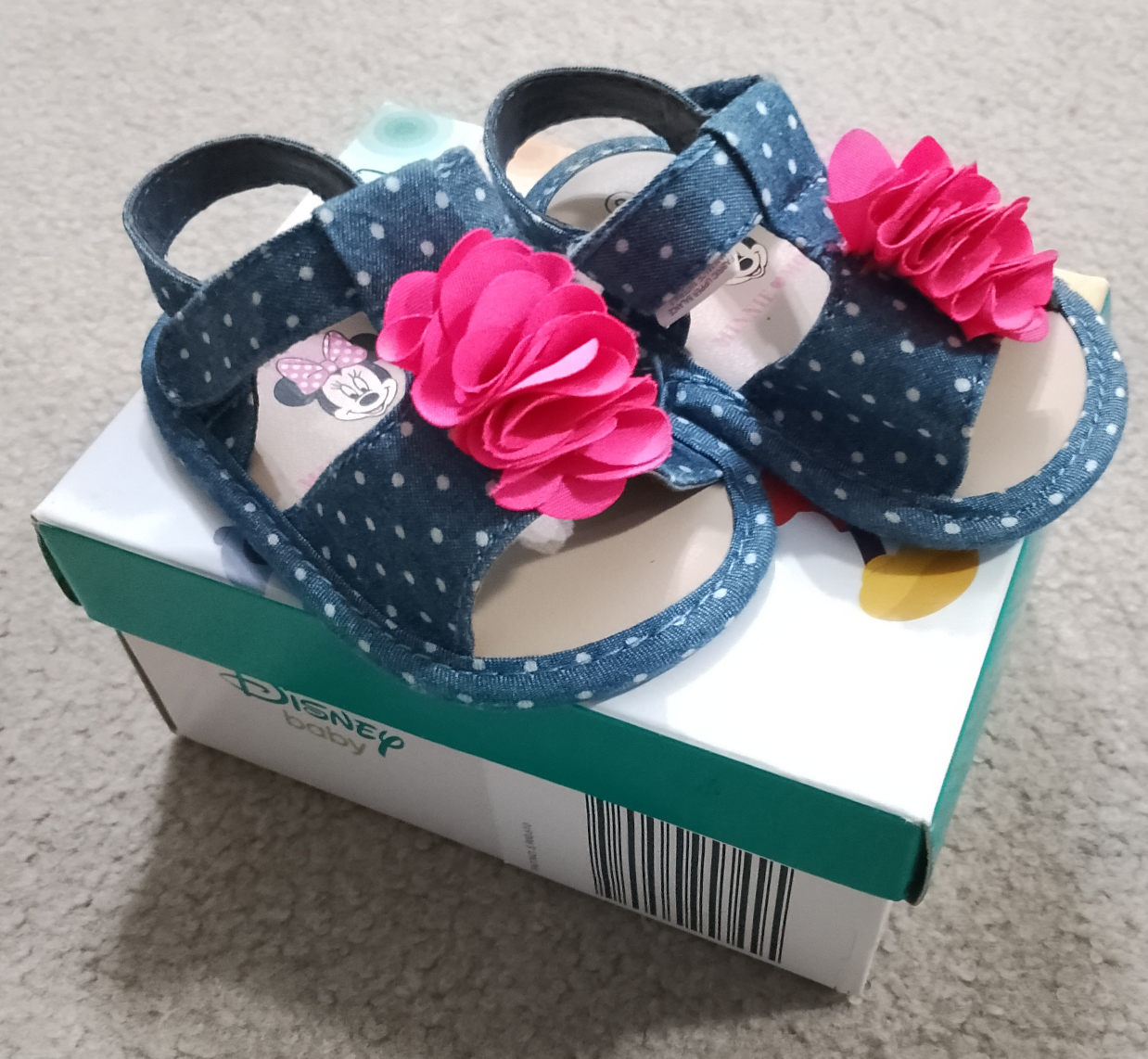 Disney Girls Minnie Mouse Infant Sandals - photo 3