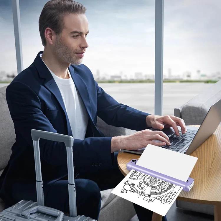 Portable Printer Wireless for Travel BNIB image indicator(9)