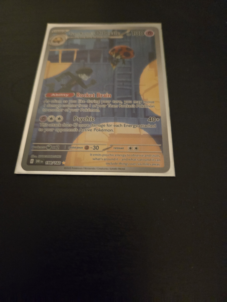 Pokemon Darkrai Orbeetle Card