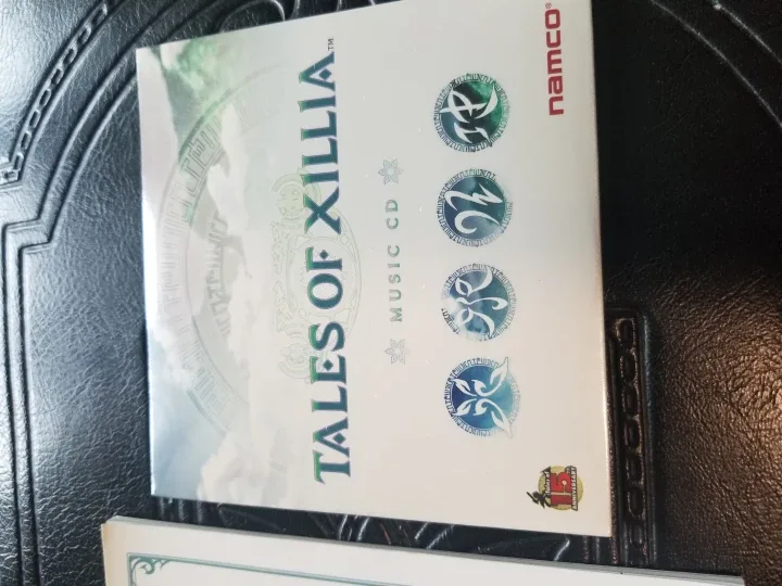 Ps3 TALES OF XILLIA Character Book + Sealed Sountrack Music Cd image indicator(2)