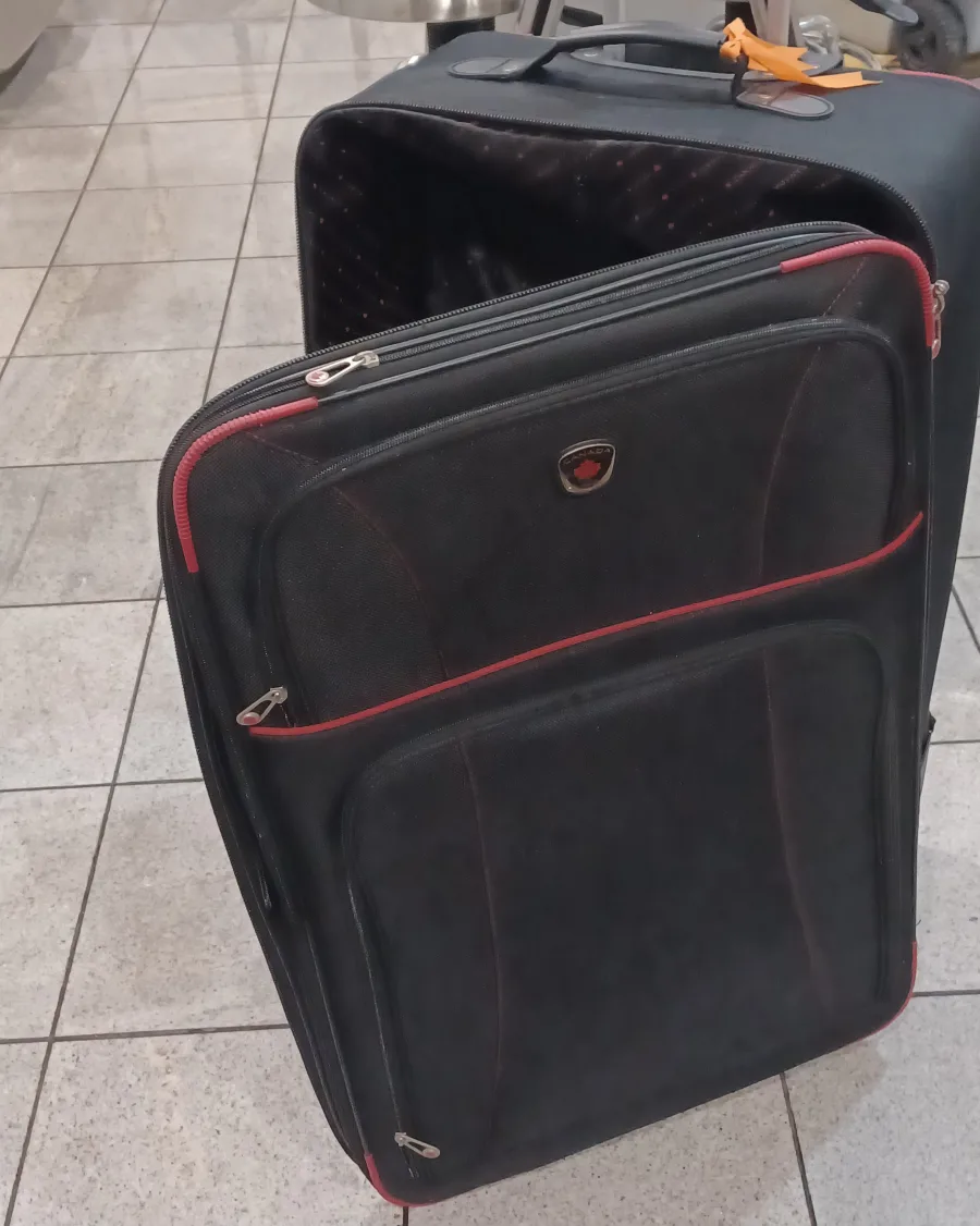 Canada Luggage Co. Black Suitcase thumbnail