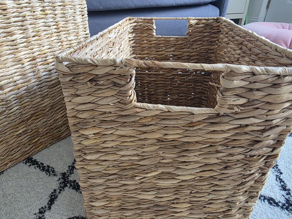 Woven Storage Baskets $5 each - photo 3