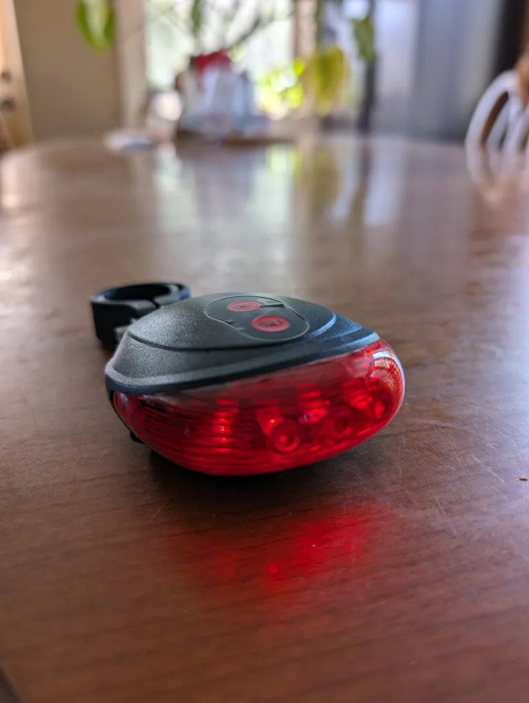 Rear Bike Light with Laser thumbnail