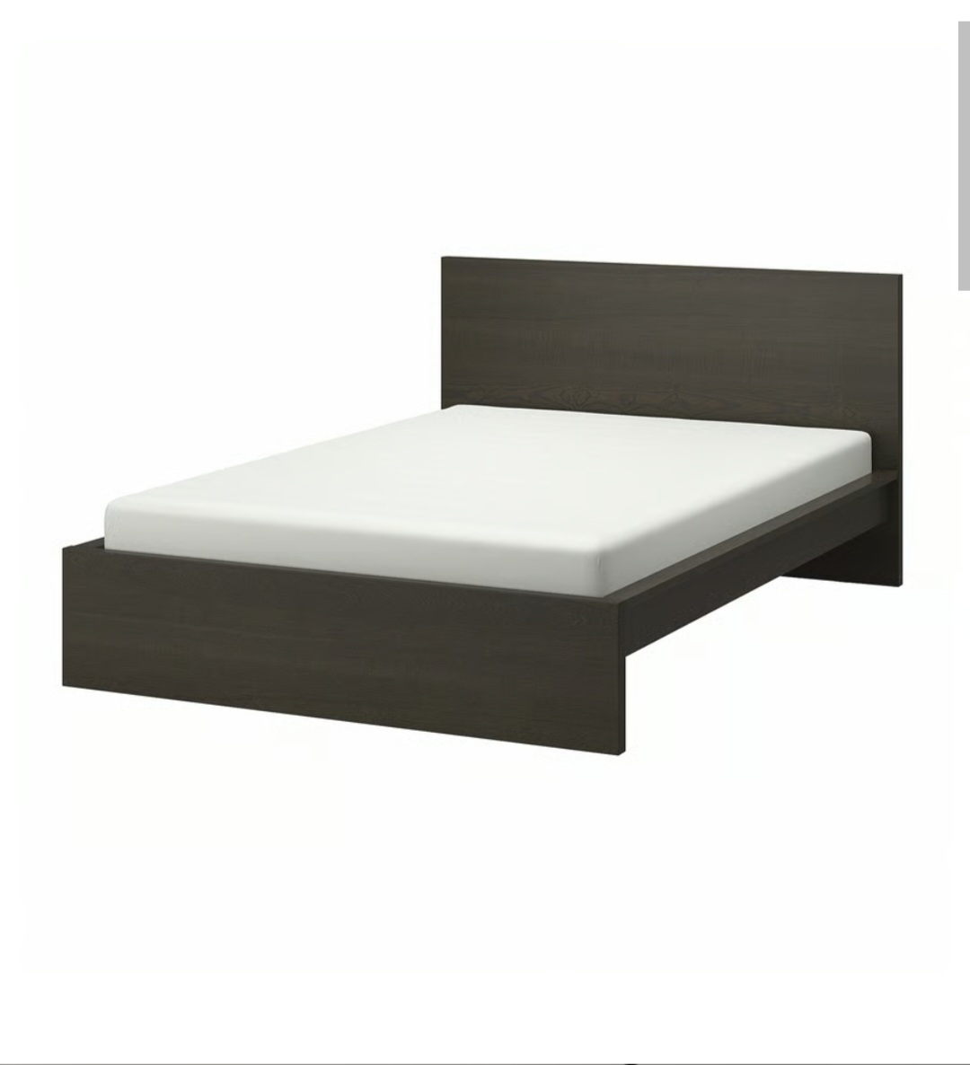 IKEA MALM Bed Frame Queen Size with 2 storage drawers