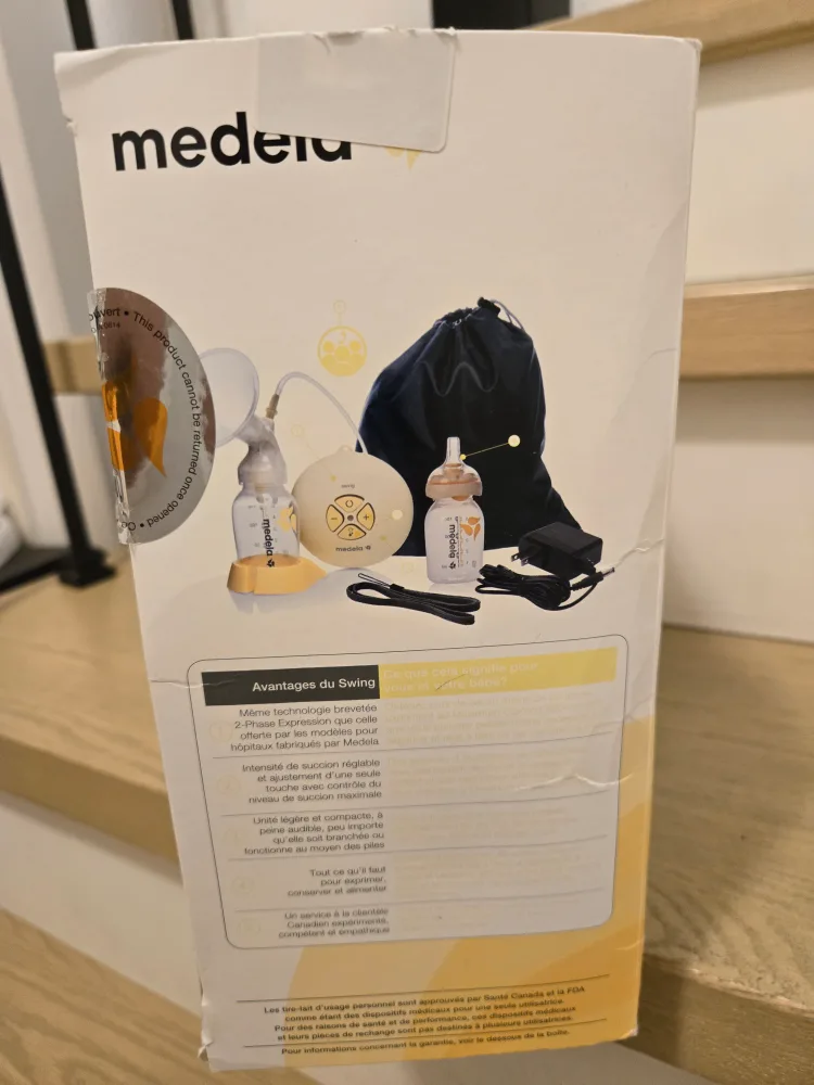 Medela Swing Single Electric Breast Pump - New in Box thumbnail