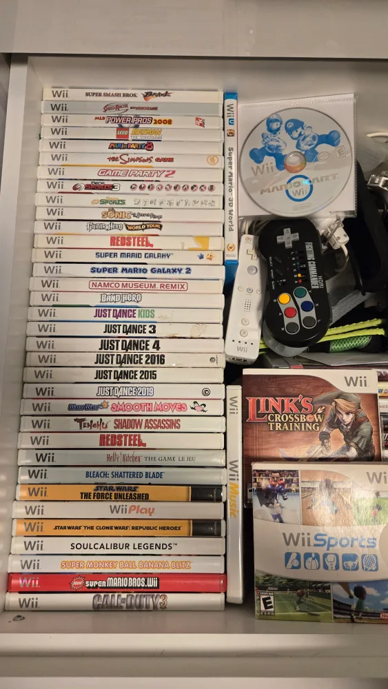 Nintendo Wii Games. Tested. Shipping available. 10$ and up. thumbnail