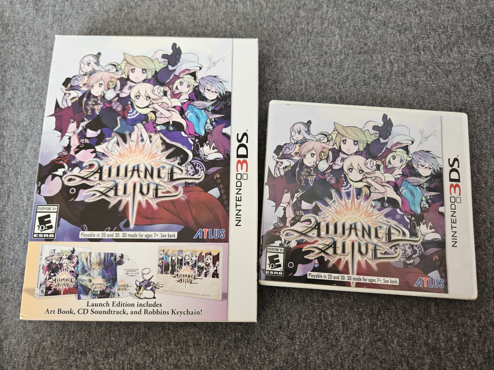 The Alliance Alive Launch Edition Nintendo 3DS