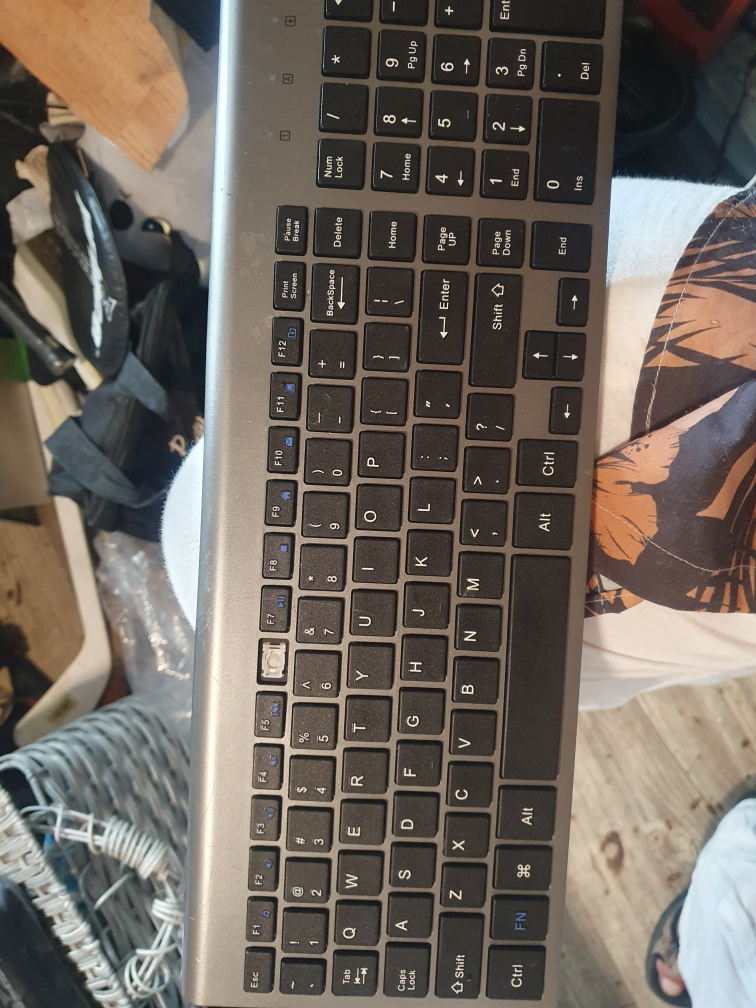 Grey Keyboard