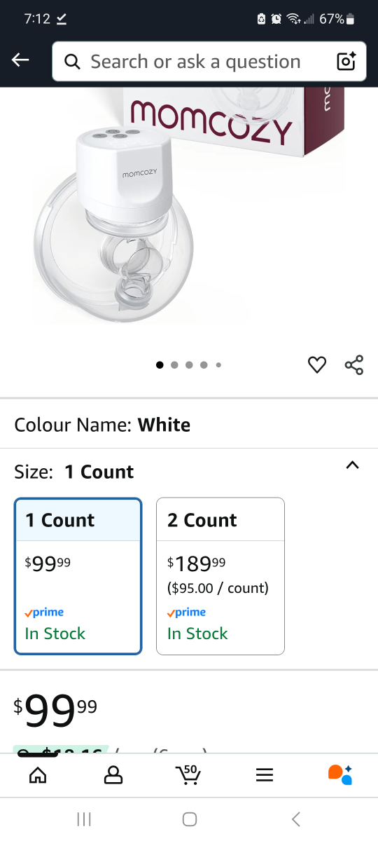 Momcozy S12 Pro Hands-Free Breast Pump - NEW - photo 4