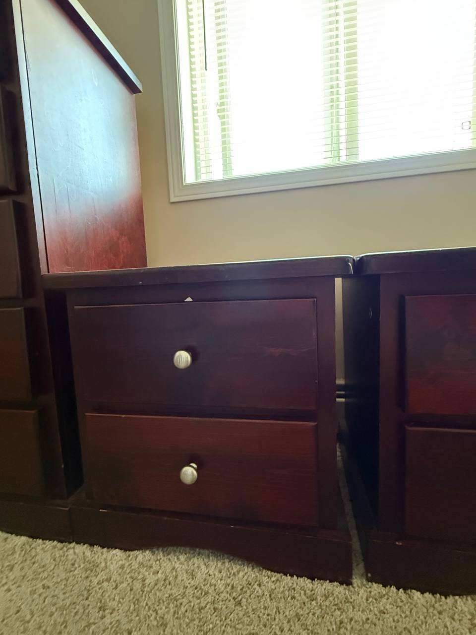 Solid Wood Bedroom Set – Fair Condition - photo 4