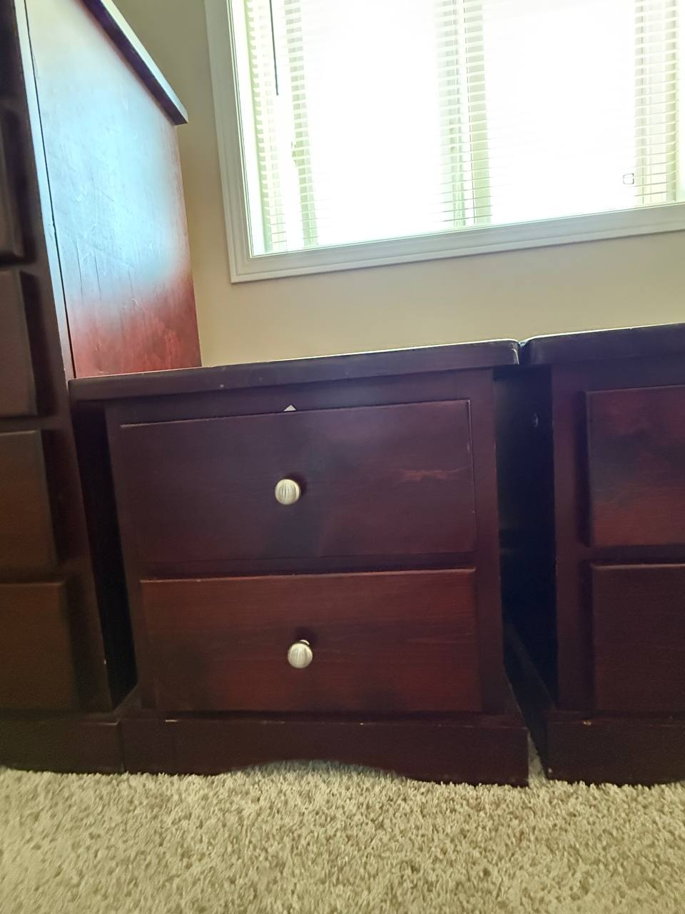 Solid Wood Bedroom Set – Fair Condition - photo 5