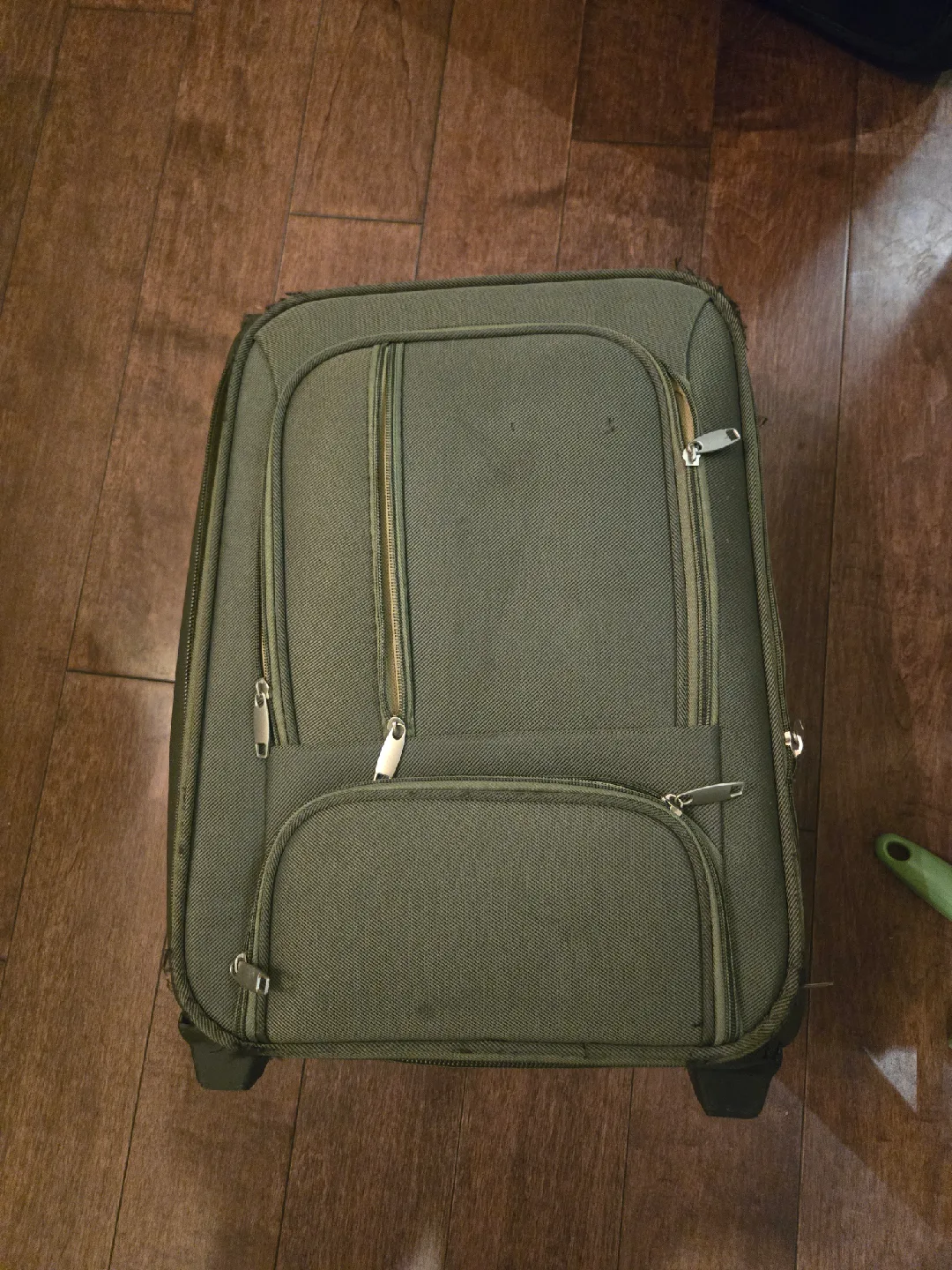 Blacksmith Olive Green Carry-On Suitcase thumbnail