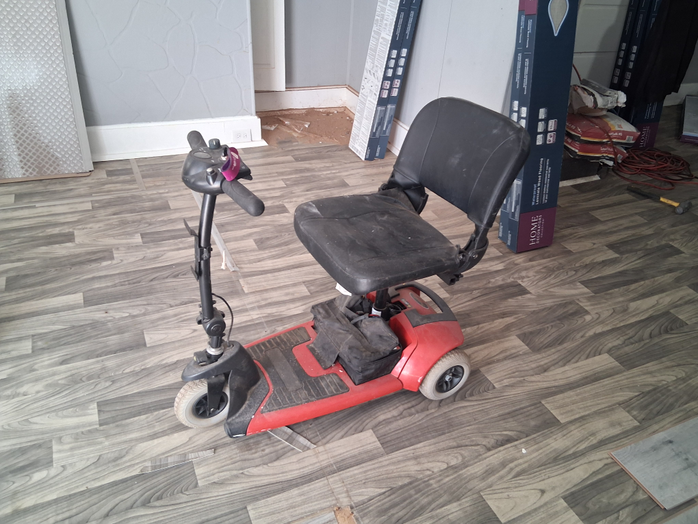 Used Red & Black Mobility Scooter - photo 2