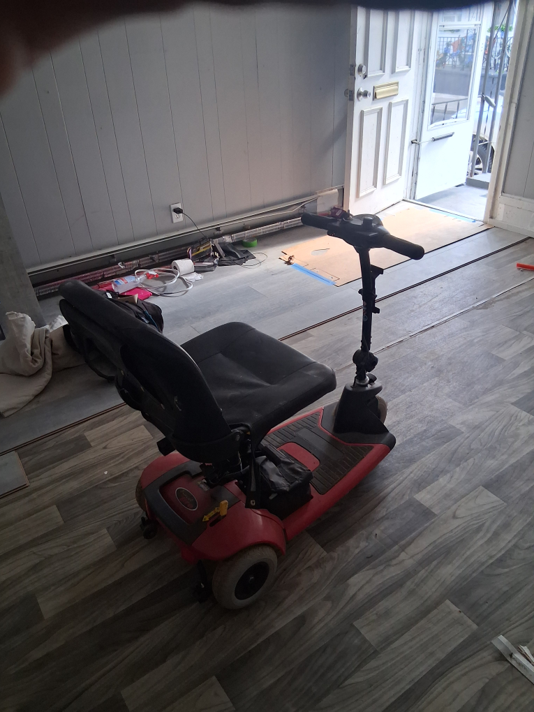 Used Red & Black Mobility Scooter - photo 4