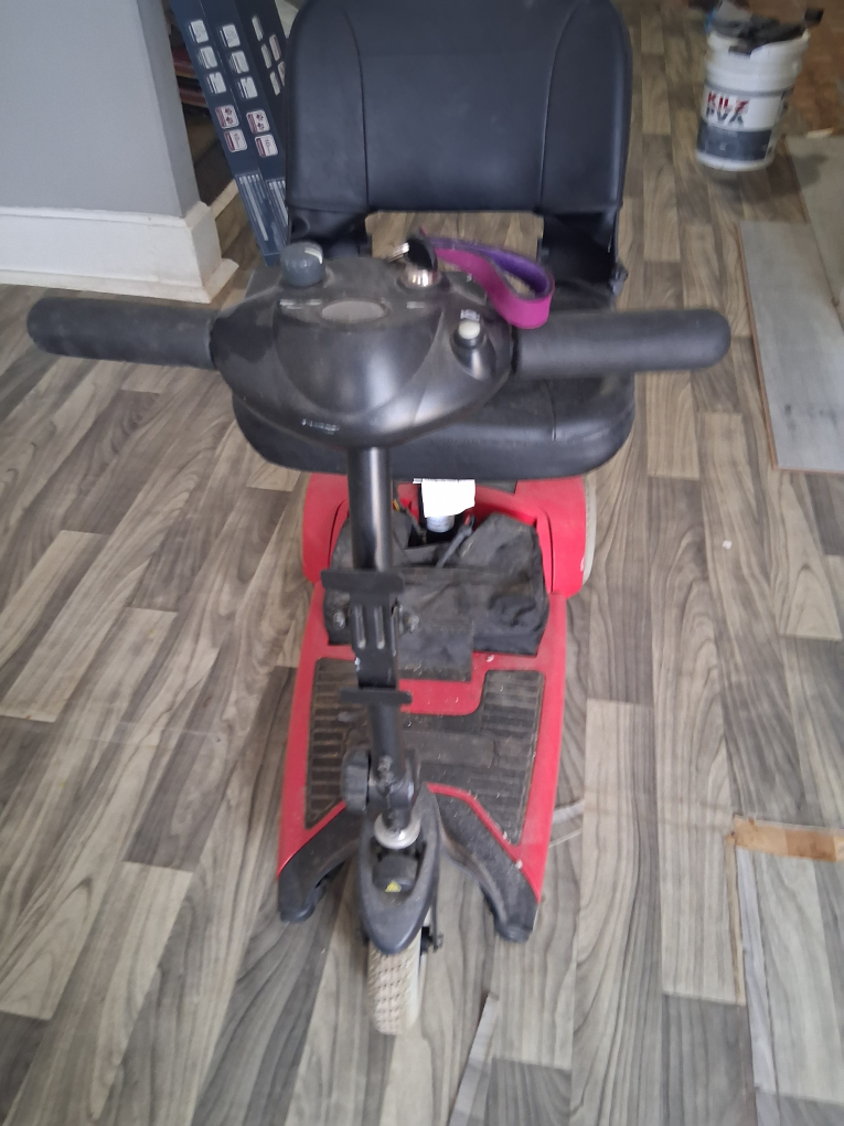 Used Red & Black Mobility Scooter - photo 5
