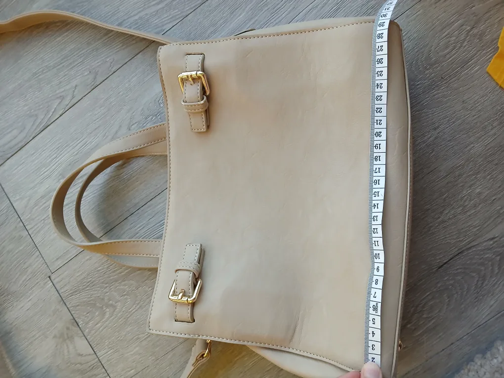 Beige handbag or crossbody bag; beautiful purse image indicator(10)