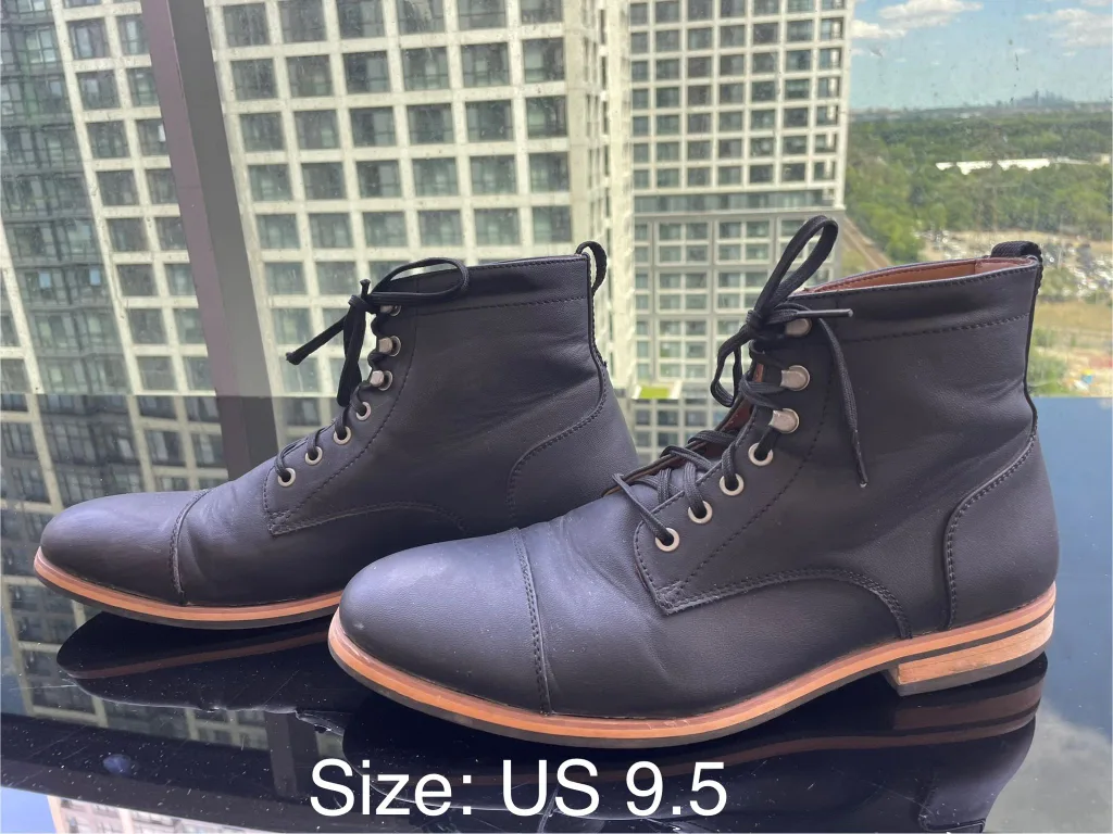 men dress boot size 9.5 thumbnail