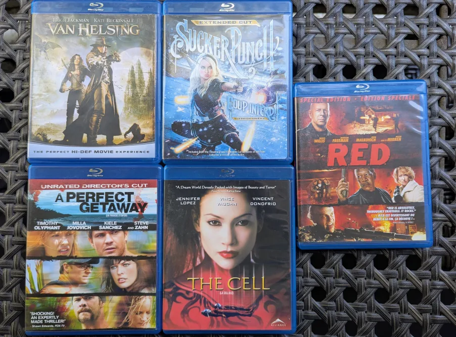 Blu-ray Movies for sale! All for $12! thumbnail