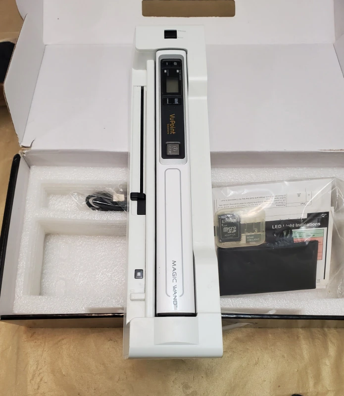 VuPoint Magic Wand Portable Scanner w/ Auto-Feed Dock - photo 2