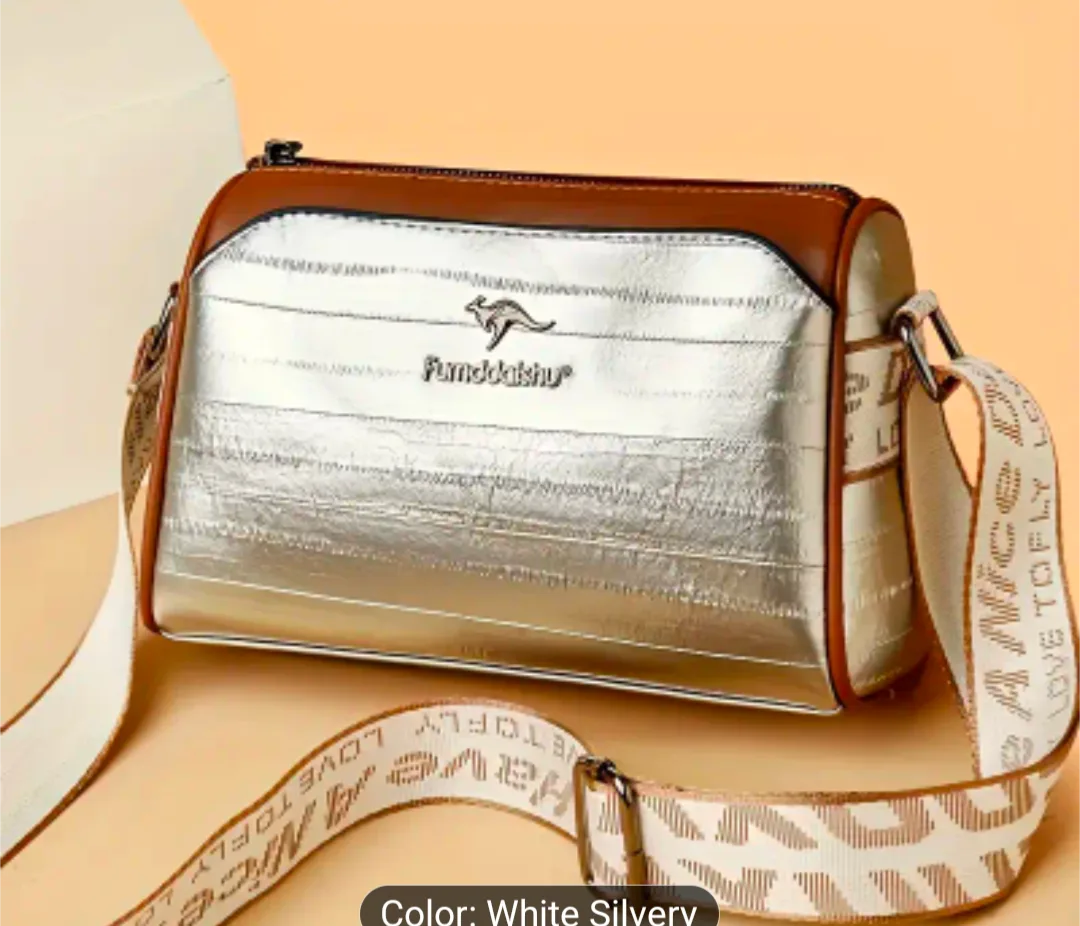 brand new stylish Silver  women's Crossbody Bag thumbnail