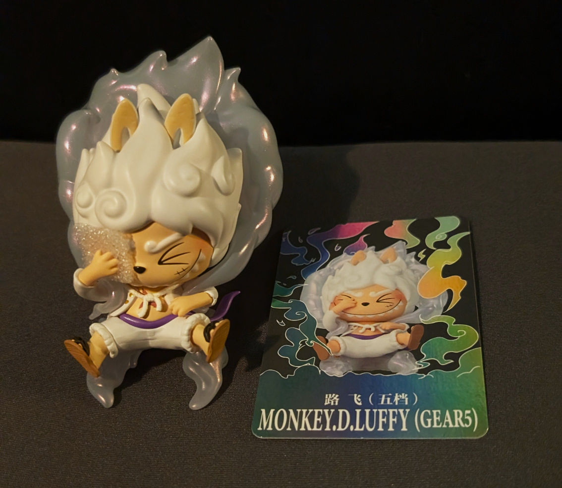 THE MONSTERS x One Piece Monkey.D.Luffy (GEAR5) Chase / Secret