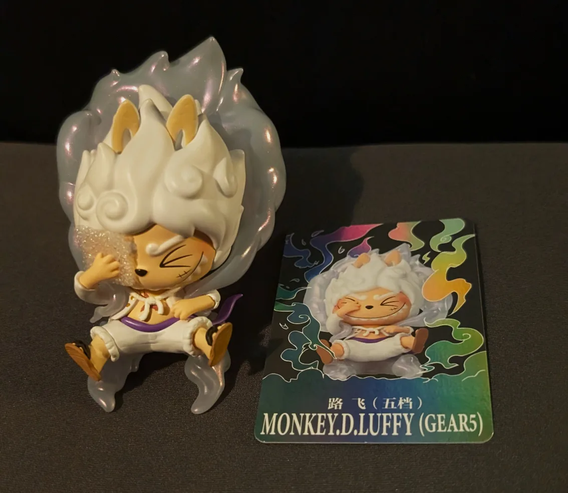 THE MONSTERS x One Piece Monkey.D.Luffy (GEAR5) Chase / Secret thumbnail