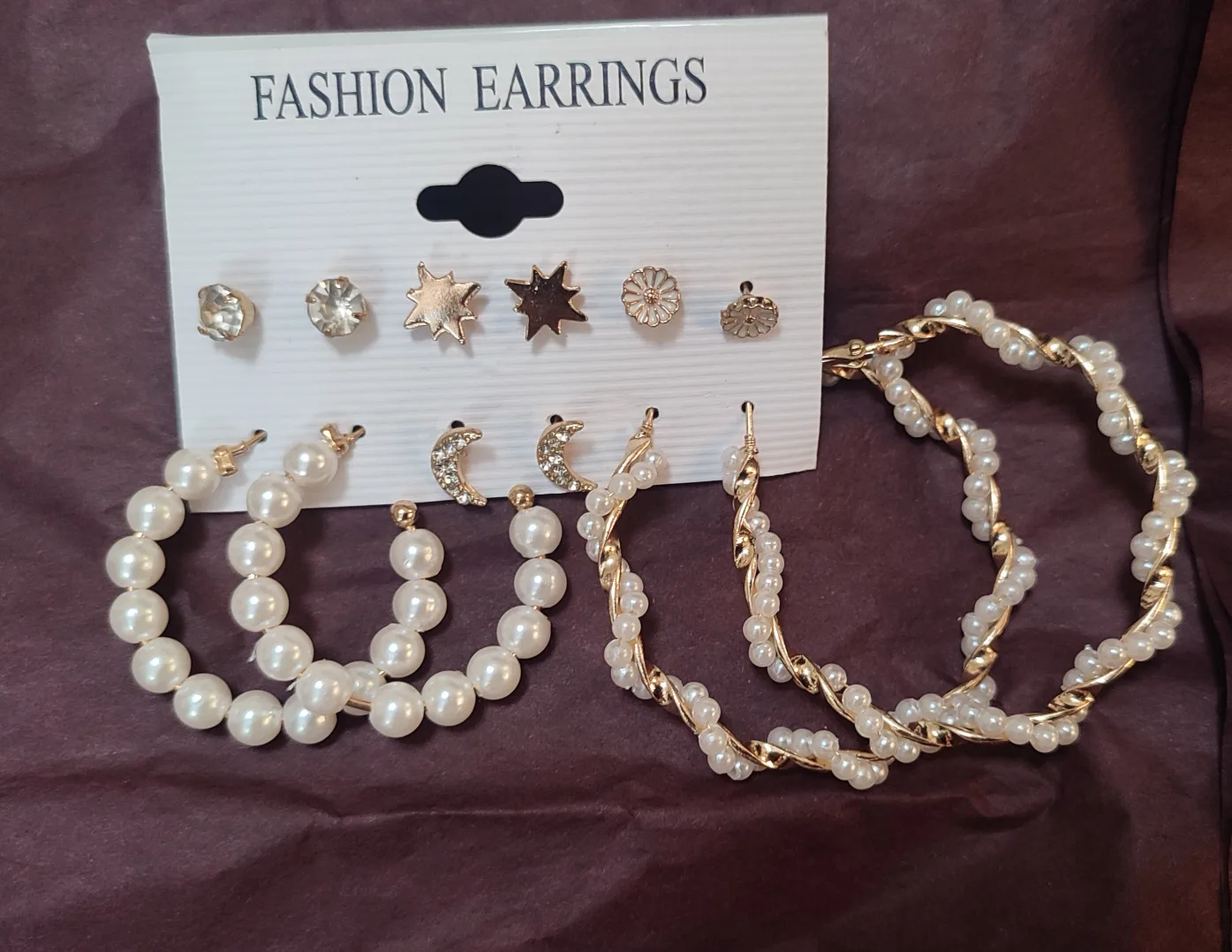 5 Fashion Earrings Sets - New image indicator(5)