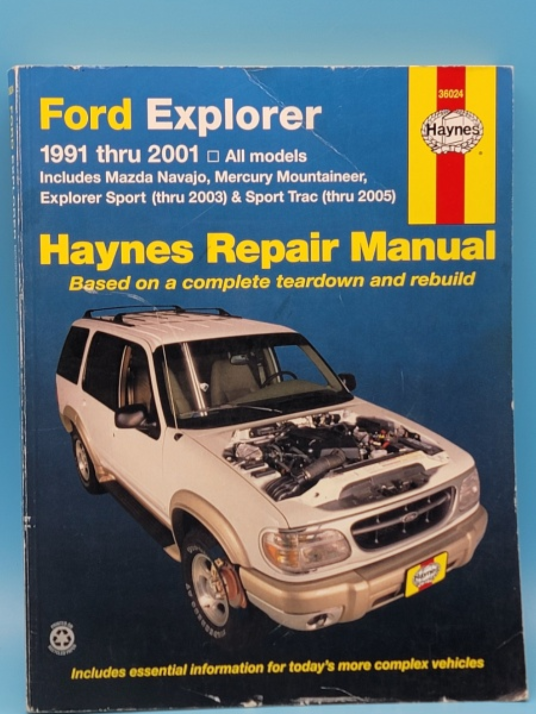 Haynes Repair Manual Ford Explorer 1991-2001