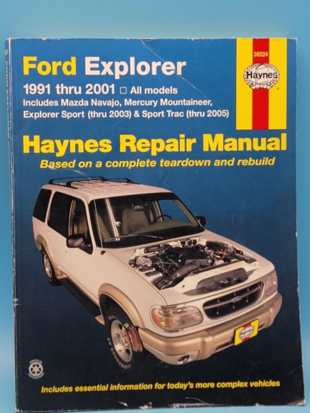 Haynes Repair Manual Ford Explorer 1991-2001 thumbnail