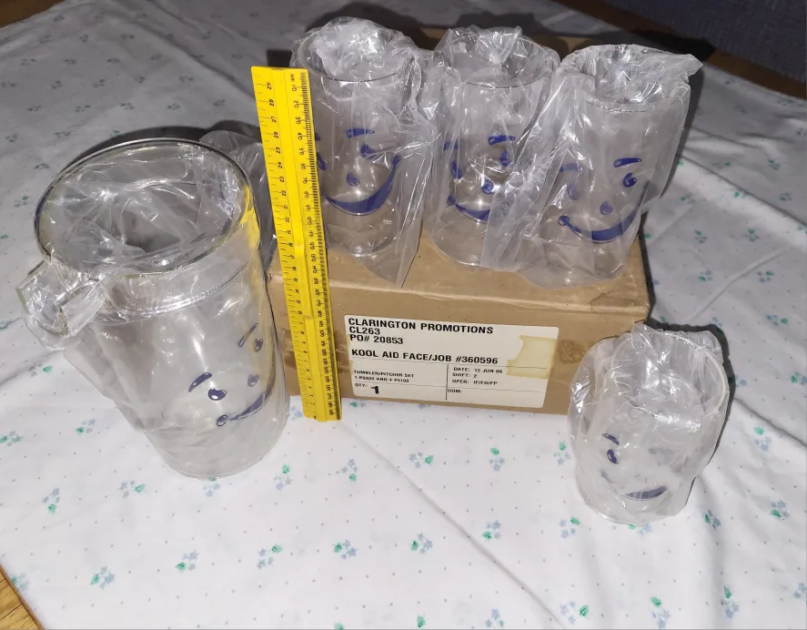 06' Kool Aid Jug & Glass Set image indicator(2)