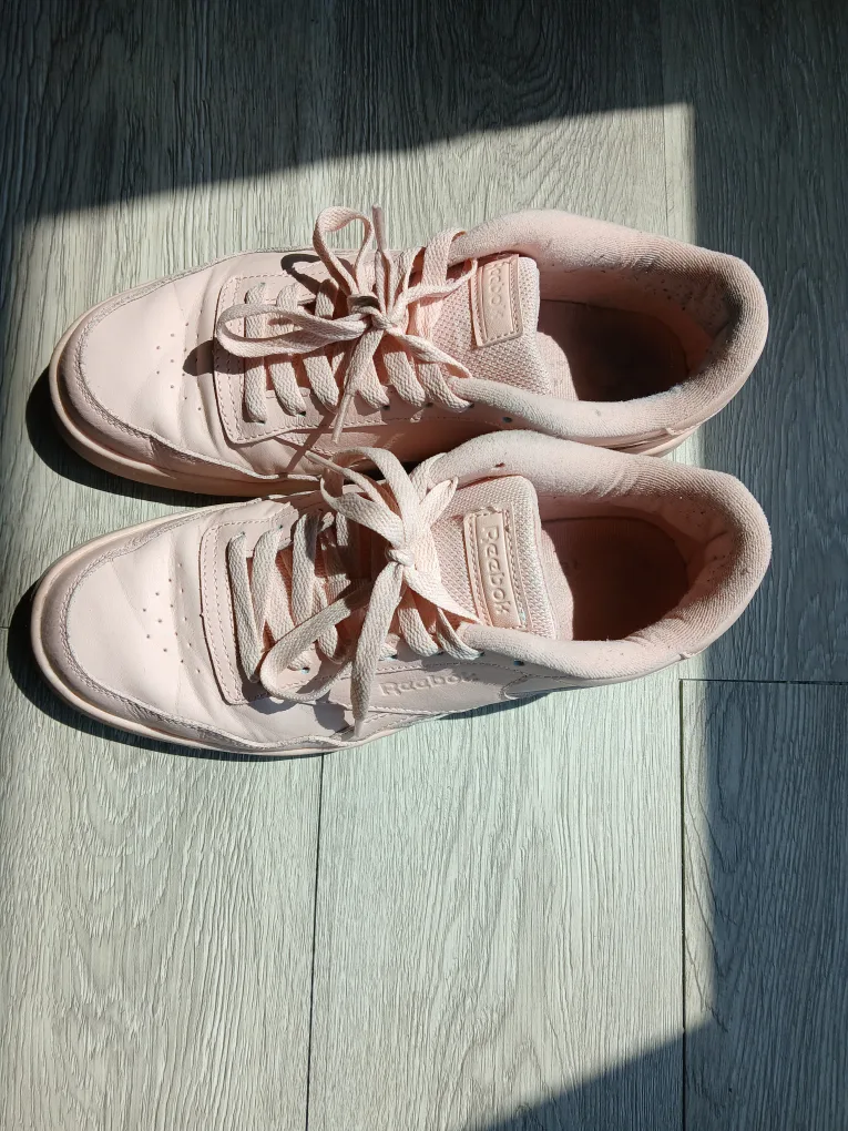 Reebok Women's Light Pink Sneaker, size 8 image indicator(3)