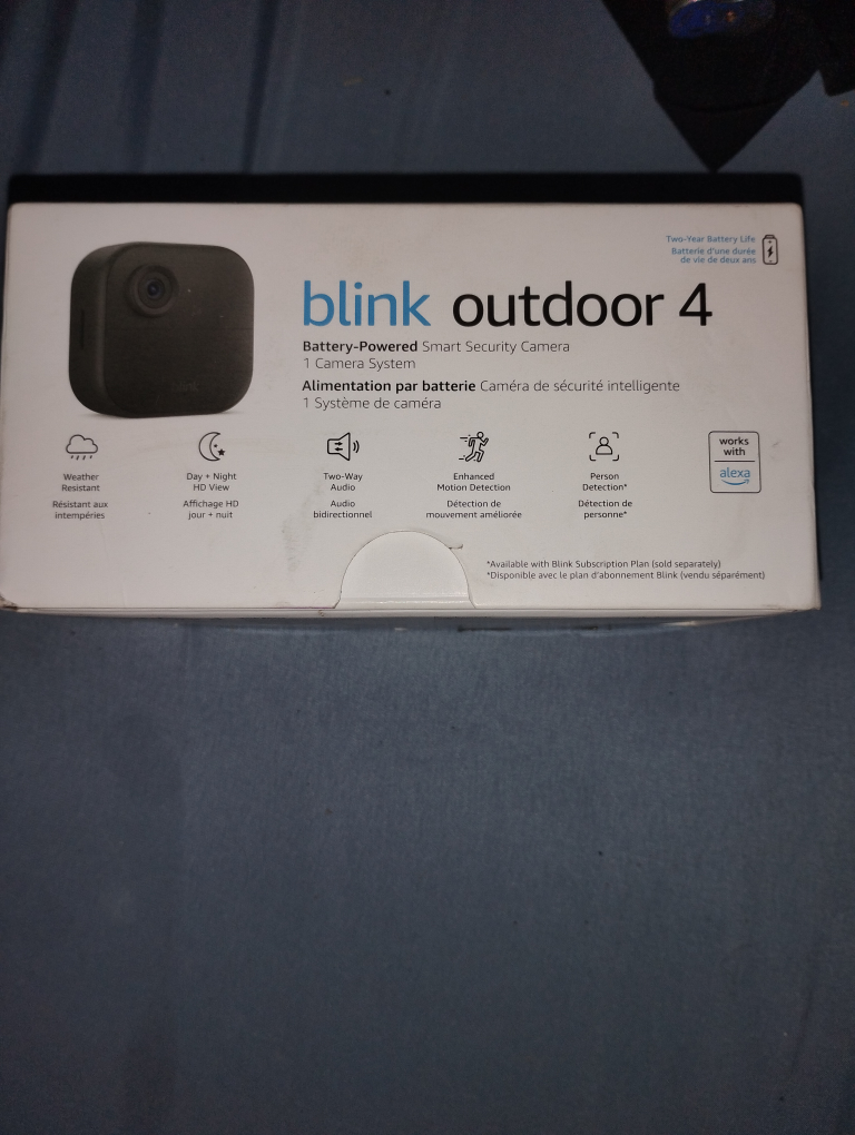 New Blink Outdoor 4 Security Camera System - photo 2