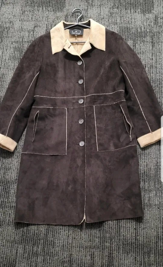 Ladies Faux Suede Coat thumbnail