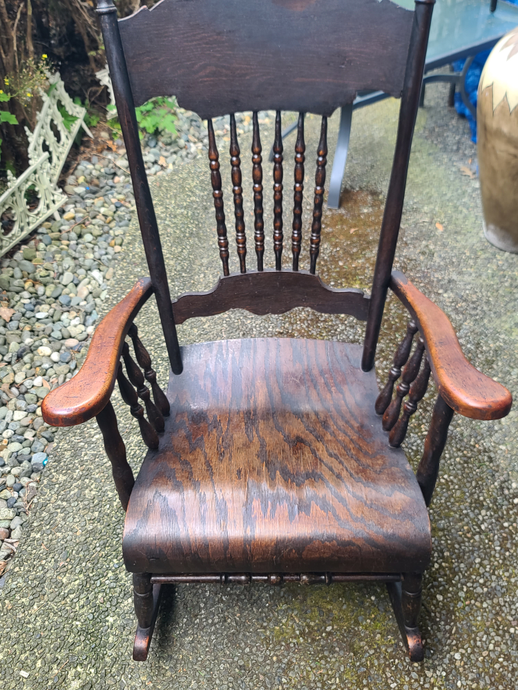 Antique Wooden Rocking Chair