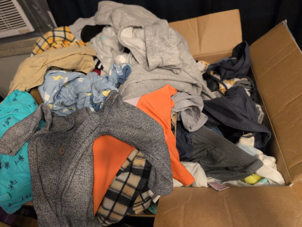 Box of Used Clothing thumbnail