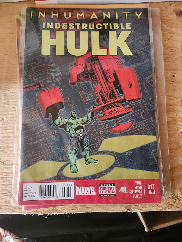 Indestructible Hulk Comic Book - Inhumanity #017 thumbnail